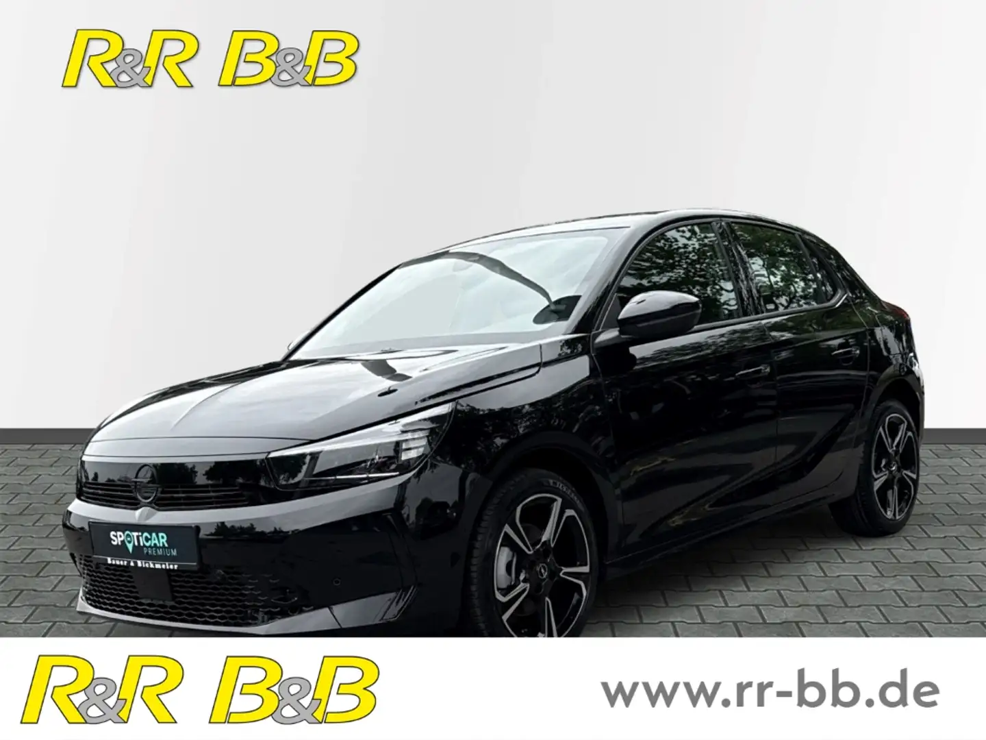 Opel Corsa F GS 1.2 Turbo Mild-Hybrid SHZ+CARPLAY+DAB+KAMERA+ Schwarz - 1