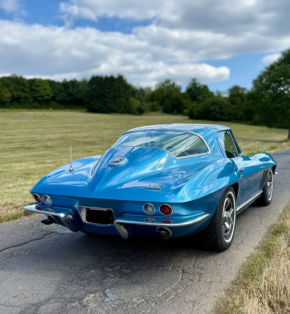 Corvette C2 STING RAY 350HP Version - Black Plate California - Bleu - 2