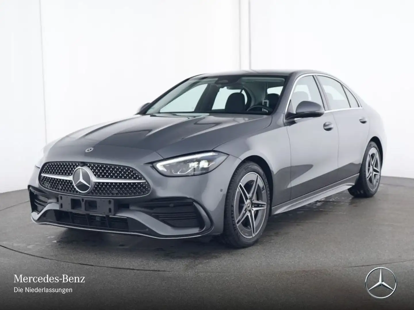 Mercedes-Benz C 180 AMG+LED+KAMERA+TOTW+KEYLESS+9G Grau - 2