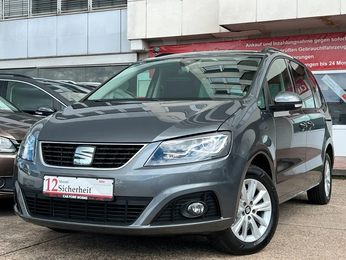 SEAT Alhambra 2.0 TDI DSG *7SITZ*ELEK.TÜR*CARPLAY*AHK Grau - 1