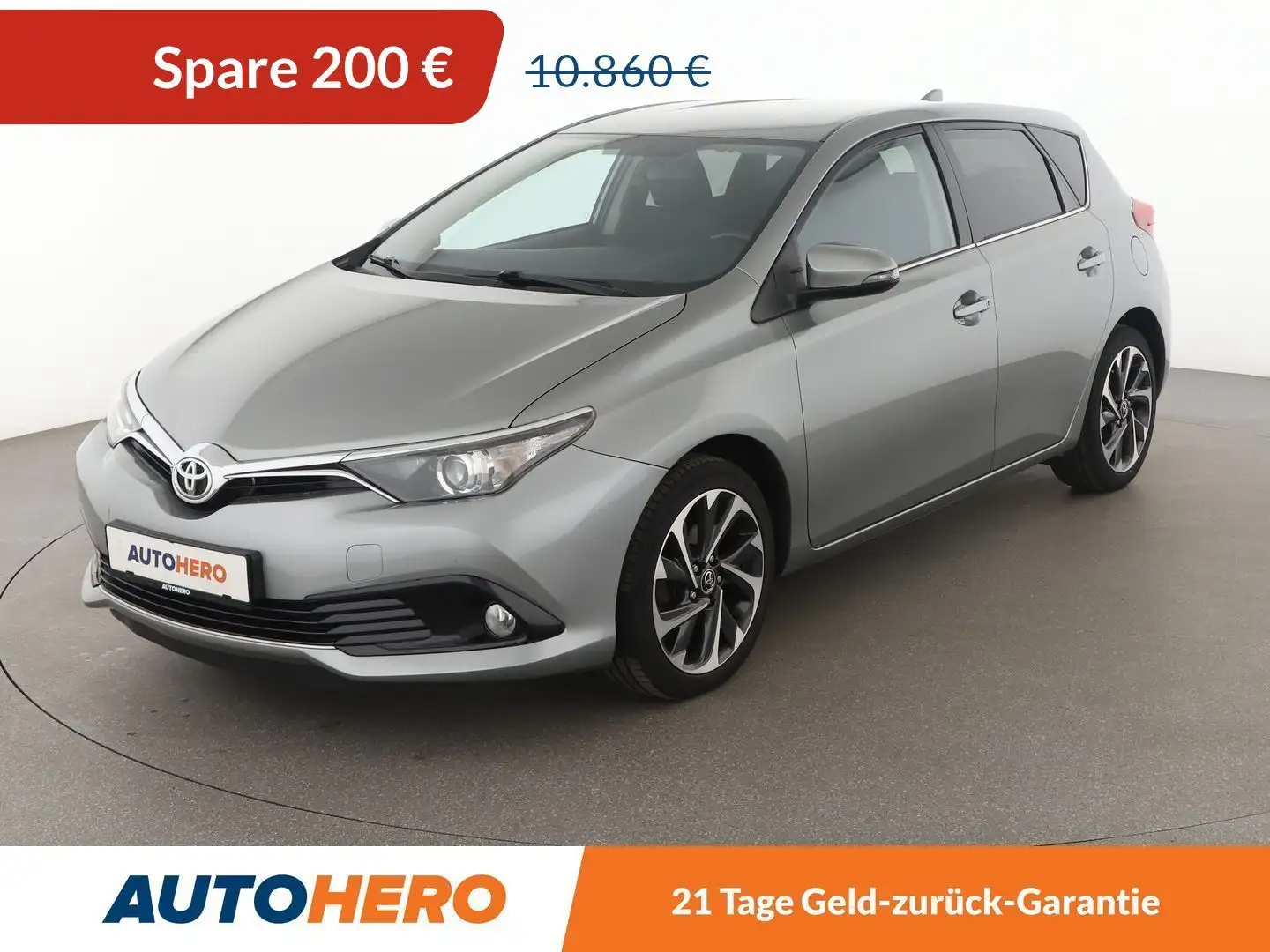 Toyota Auris 1.2 Turbo Design Edition*TEMPO*CAM*KLIMA*GARANTIE* Silber - 1