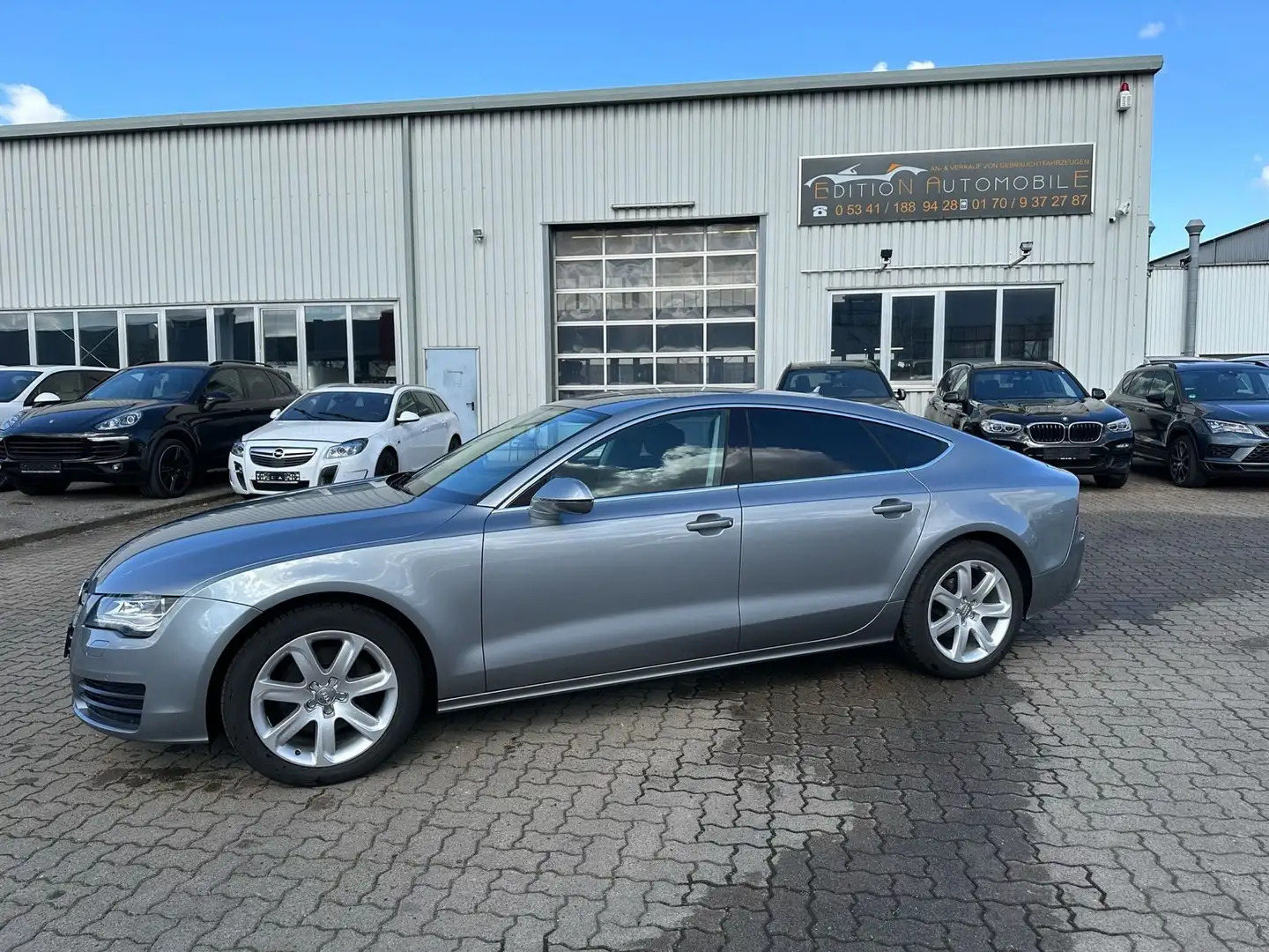 Audi A7 Sportback 2.8 FSI-1 HAND-SCHECKHEFT GEPFLEGT Šedá - 2