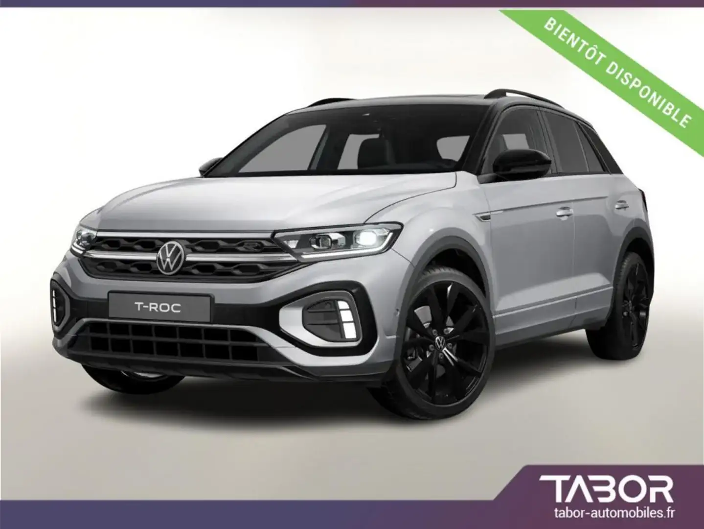 Volkswagen T-Roc 1.5 TSI 150 DSG R-Line Pano Argent - 1