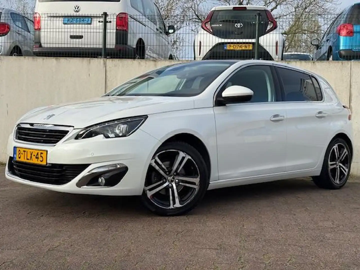 Peugeot 308 1.6 THP Première/PANO/NAVI/CLIMA/PDC/LED/PARELMOER Bianco - 2