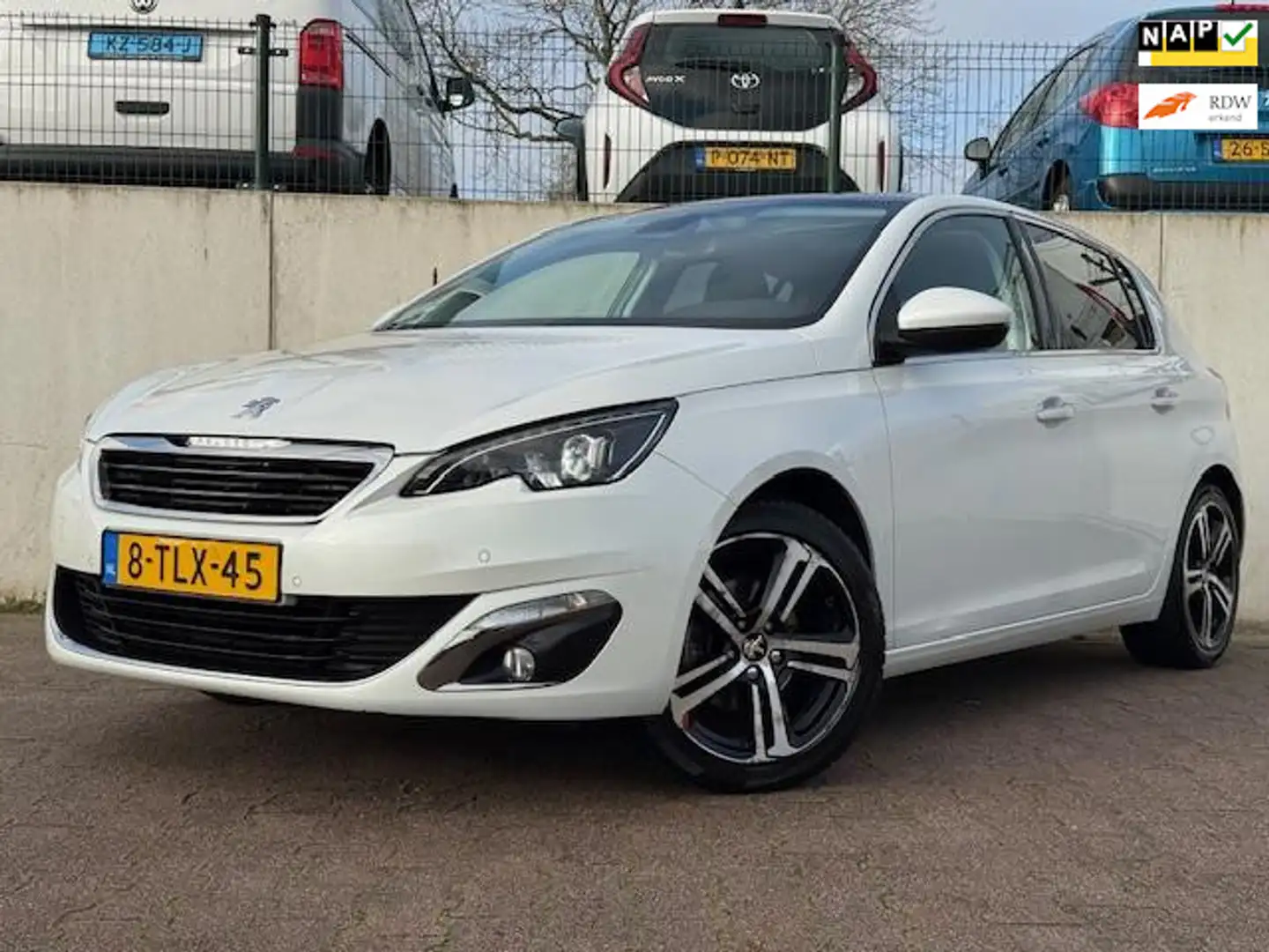 Peugeot 308 1.6 THP Première/PANO/NAVI/CLIMA/PDC/LED/PARELMOER Bianco - 1