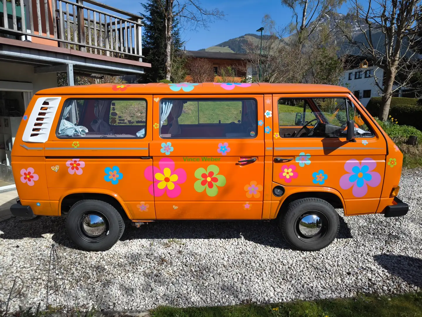 Volkswagen Bus T3 Transporter Orange - 1