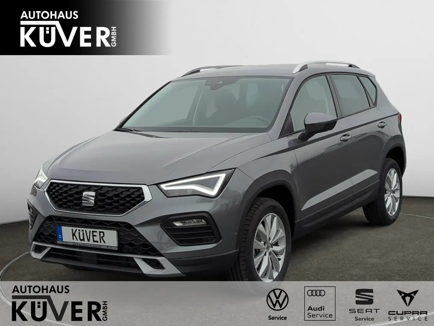 SEAT Ateca Style 1.5 TSI DSG Navi+ACC+AHK+LED+Shzg. Grau - 1