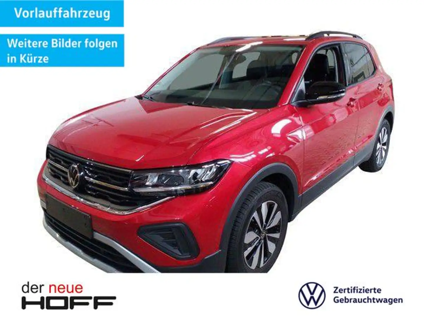 Volkswagen T-Cross 1.0 TSI GOAL Anschlussgarantie Kamera Navi Rot - 1