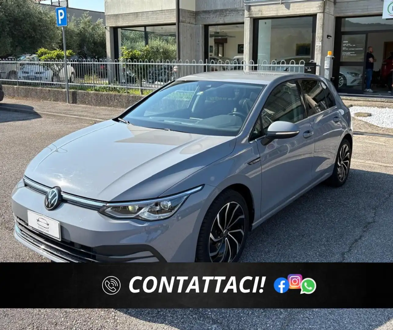 Volkswagen Golf Golf 1.5 tgi Style 130cv dsg Gris - 1