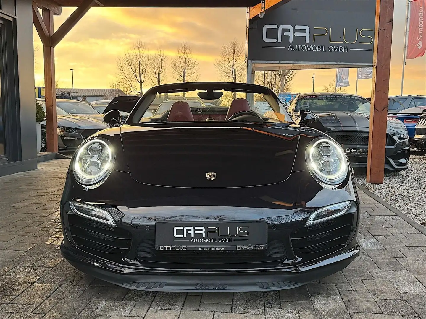 Porsche 991 911 Turbo S Cabriolet *LED*Ceramic*BURMESTER Nero - 2
