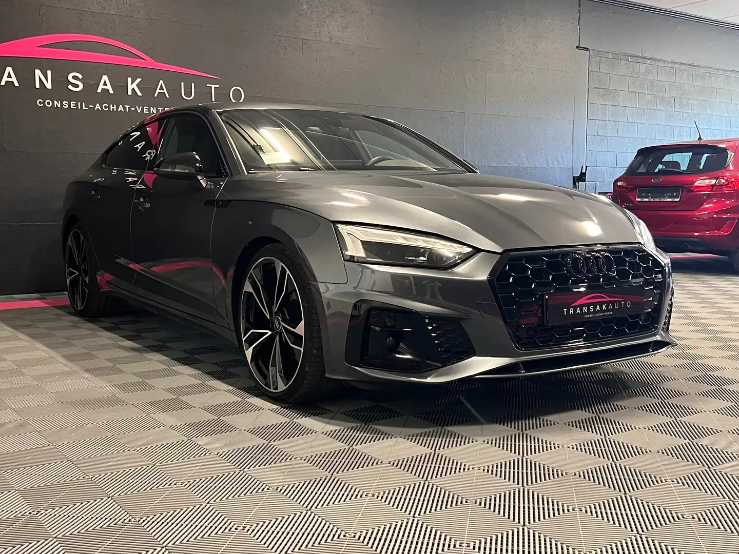 Audi A5 Sportback 35 TFSI S-LINE Competition *FULL-OPTION* Zilver - 2