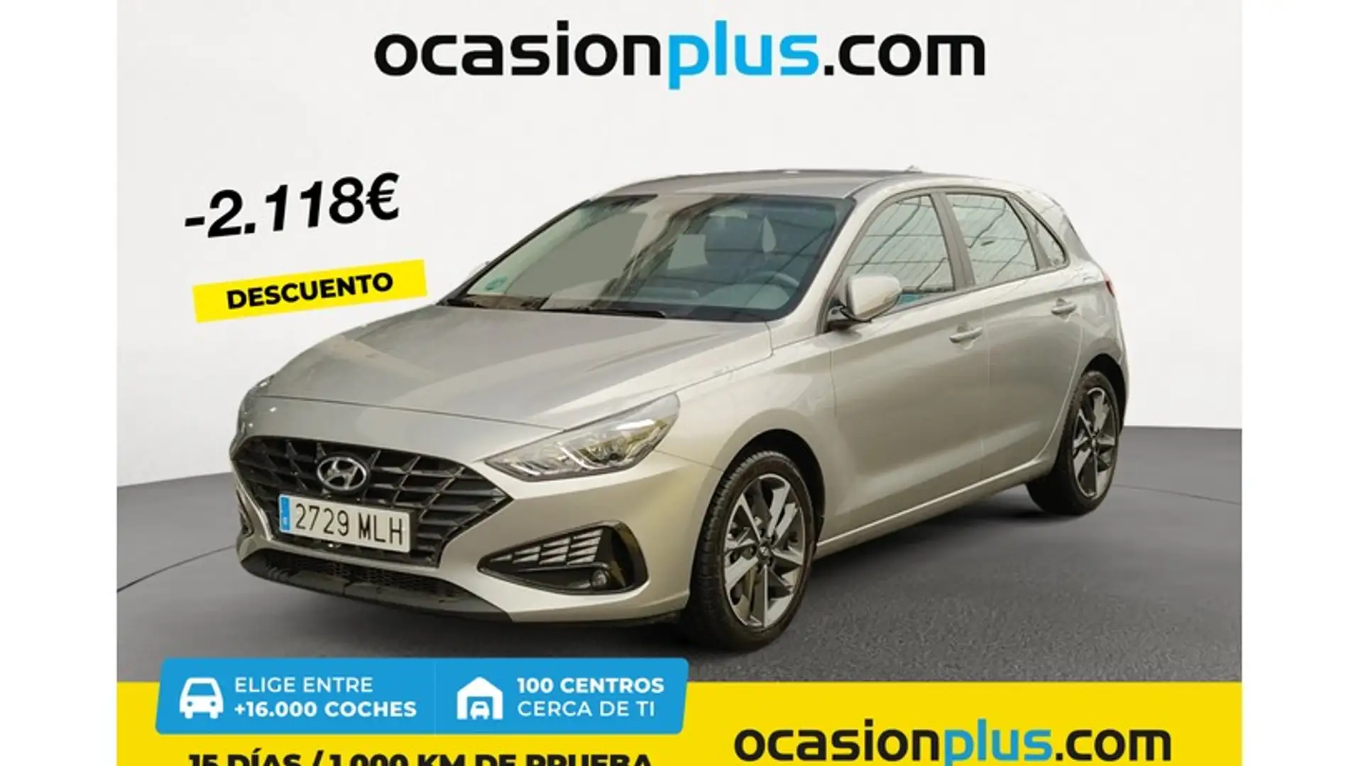 Hyundai i30 1.5 DPI Klass SLX 110 Plateado - 1