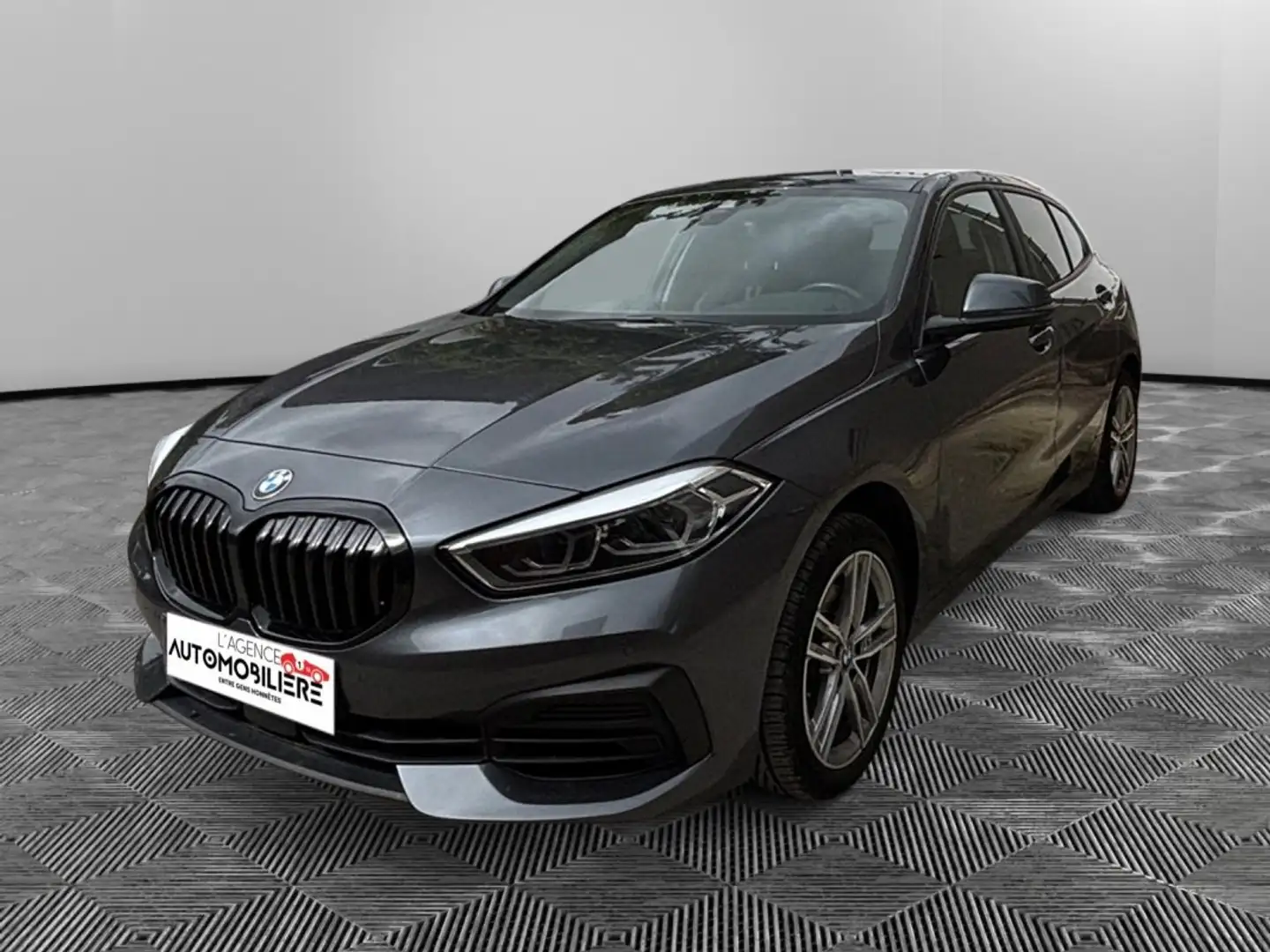 BMW 116 dA AdBlue (EU6AP) Gris - 1