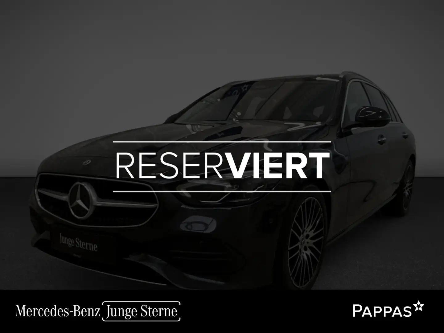 Mercedes-Benz C 220 d 4MATIC T-Modell PTS Navi Cam AHK LED SHZ Grau - 1