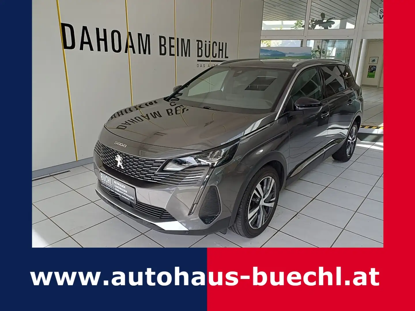 Peugeot 5008 PureTech 130 EAT8 Allure Pack Grau - 1