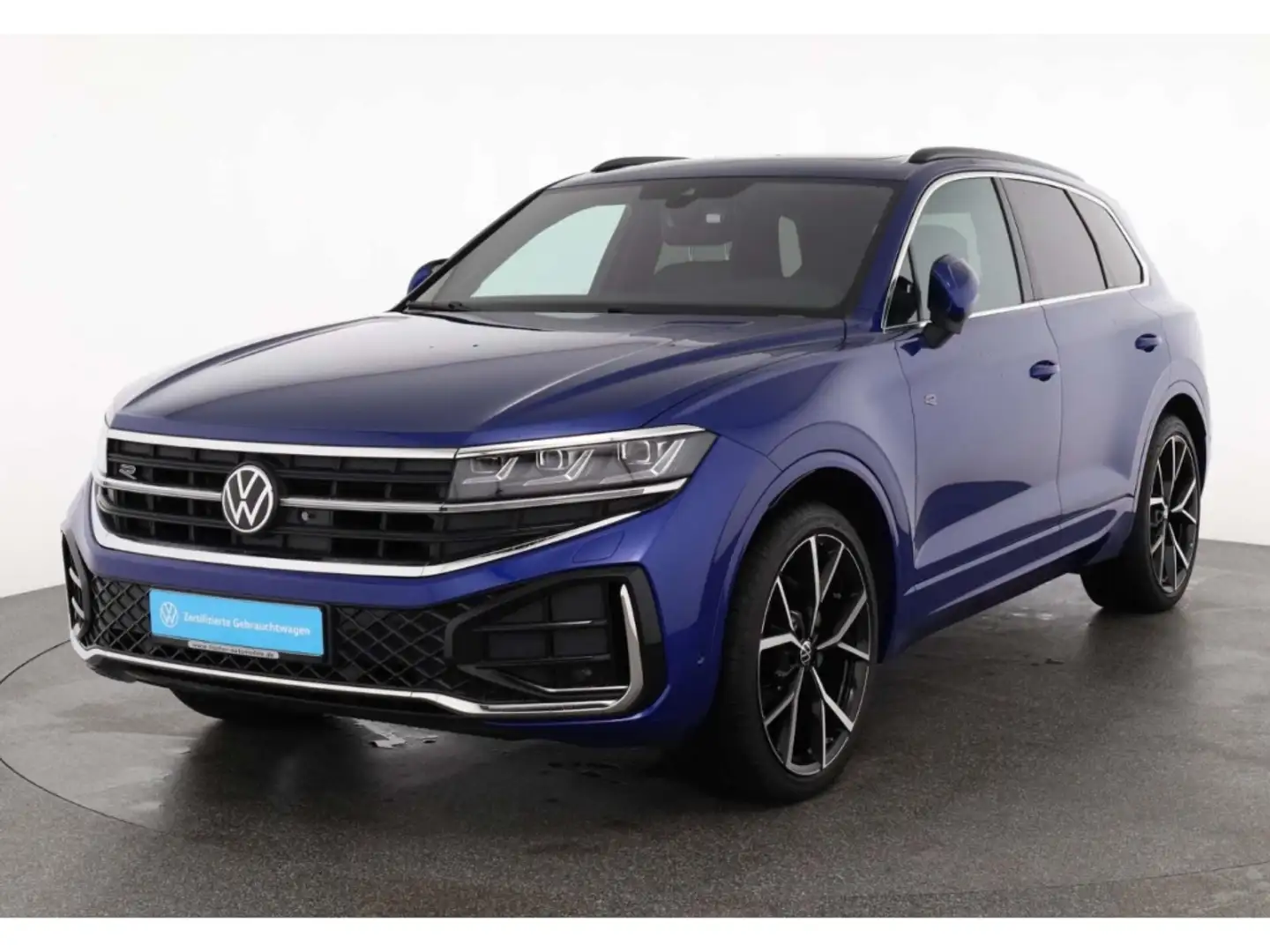 Volkswagen Touareg 3.0 TDI V6 4Mot. R-Line Tip. AHK/P-Dach Blau - 2