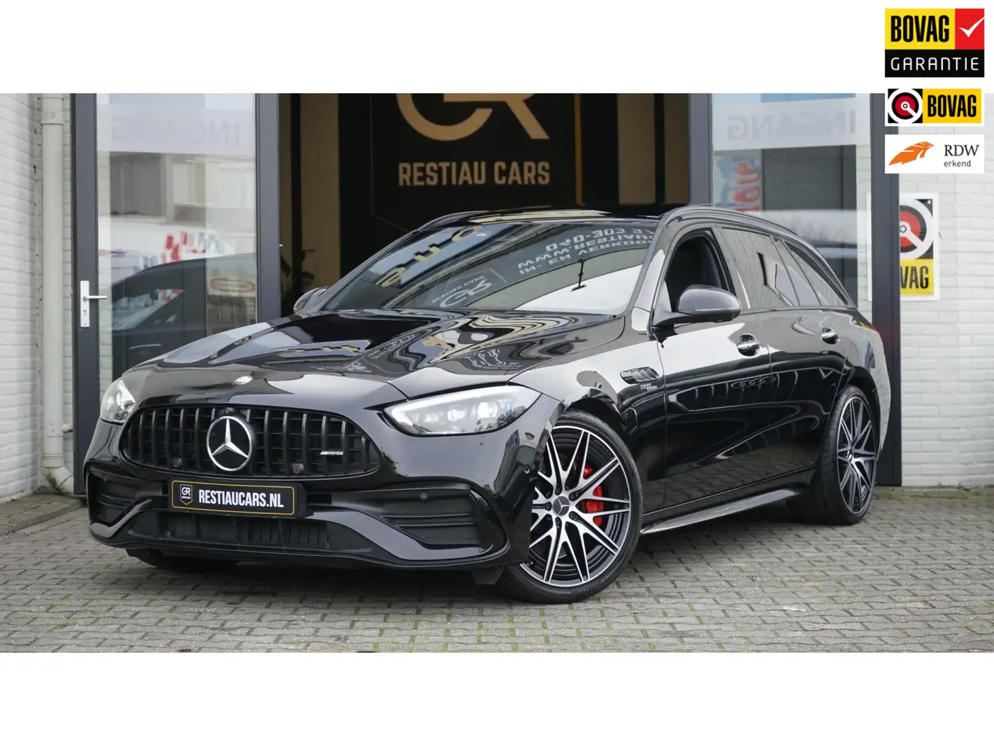 Mercedes-Benz C 43 AMG 4MATIC PERFORMANCE-360 CAMERA-ACC-AMBIANCE-BURMEST Noir - 1