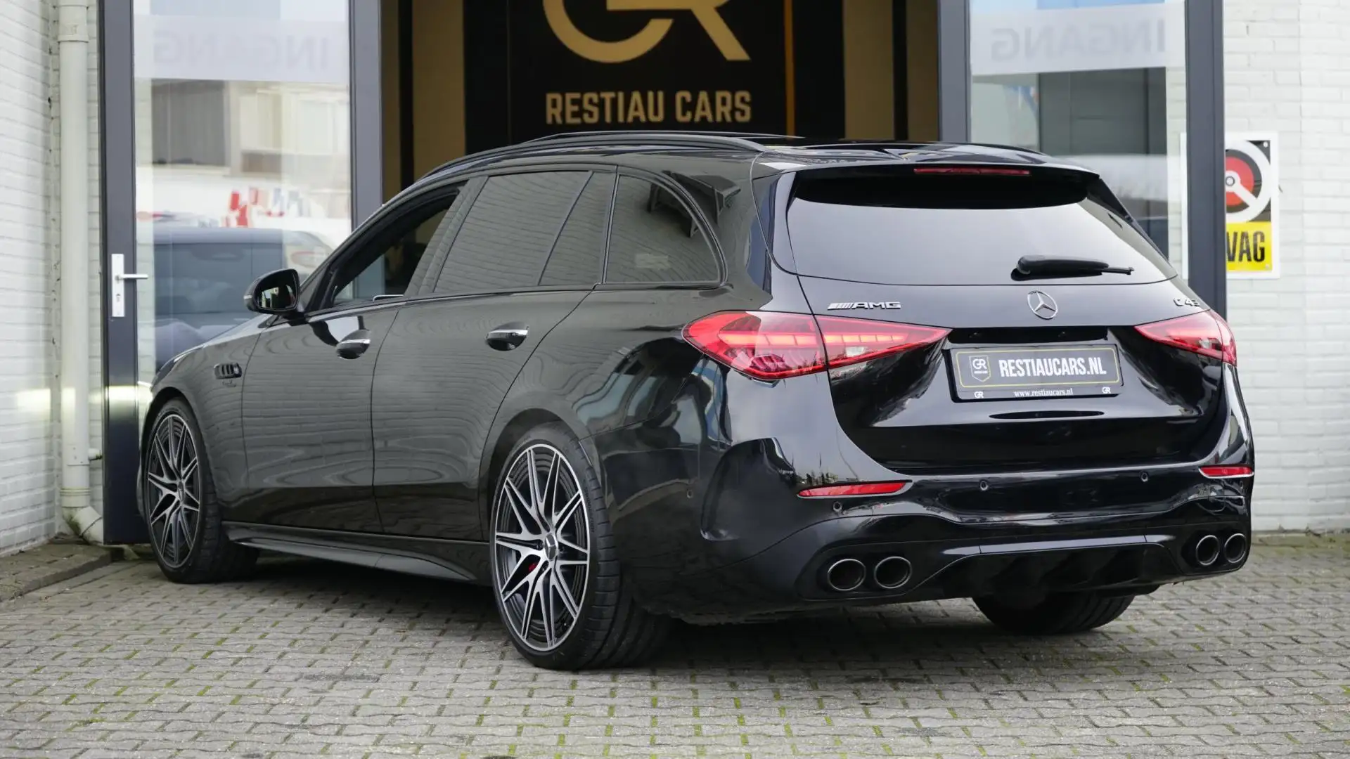 Mercedes-Benz C 43 AMG 4MATIC PERFORMANCE-360 CAMERA-ACC-AMBIANCE-BURMEST Noir - 2