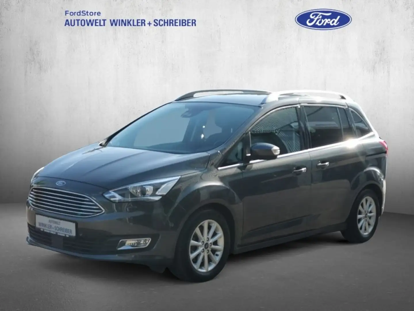 Ford C-Max Grand 1.5 EcoBoost Start-Stopp-System Titanium Grau - 1
