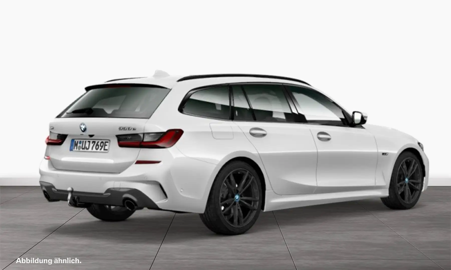 BMW 330 e xDrive Touring *M SPORT*ACC*AHK*LASER*HUD*KEYLES Bianco - 2