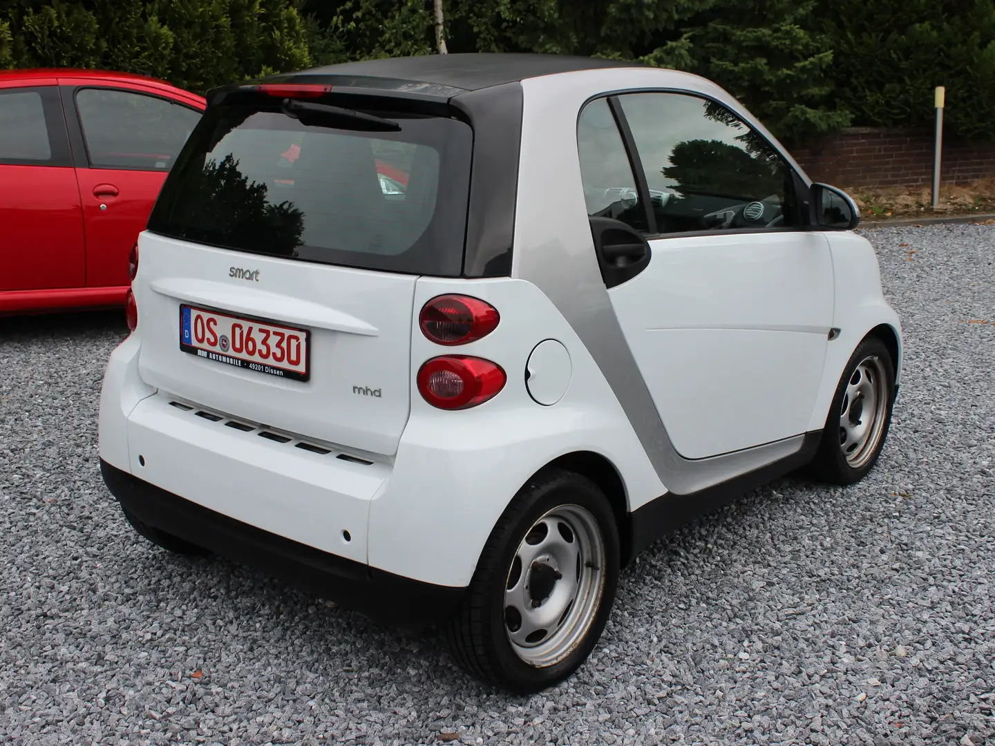 smart forTwo *Klima*Leder*HU.AU.NEU*Finanzierung* Blanc - 2