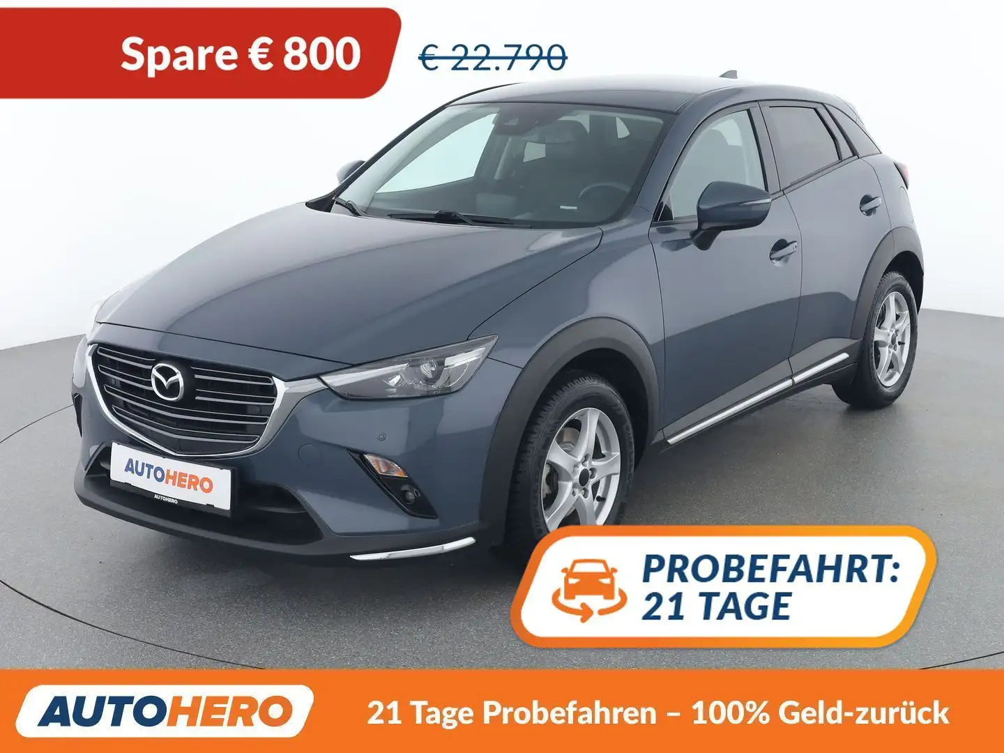 Mazda CX-3 2.0 Skyactiv-G Revolution Grau - 1