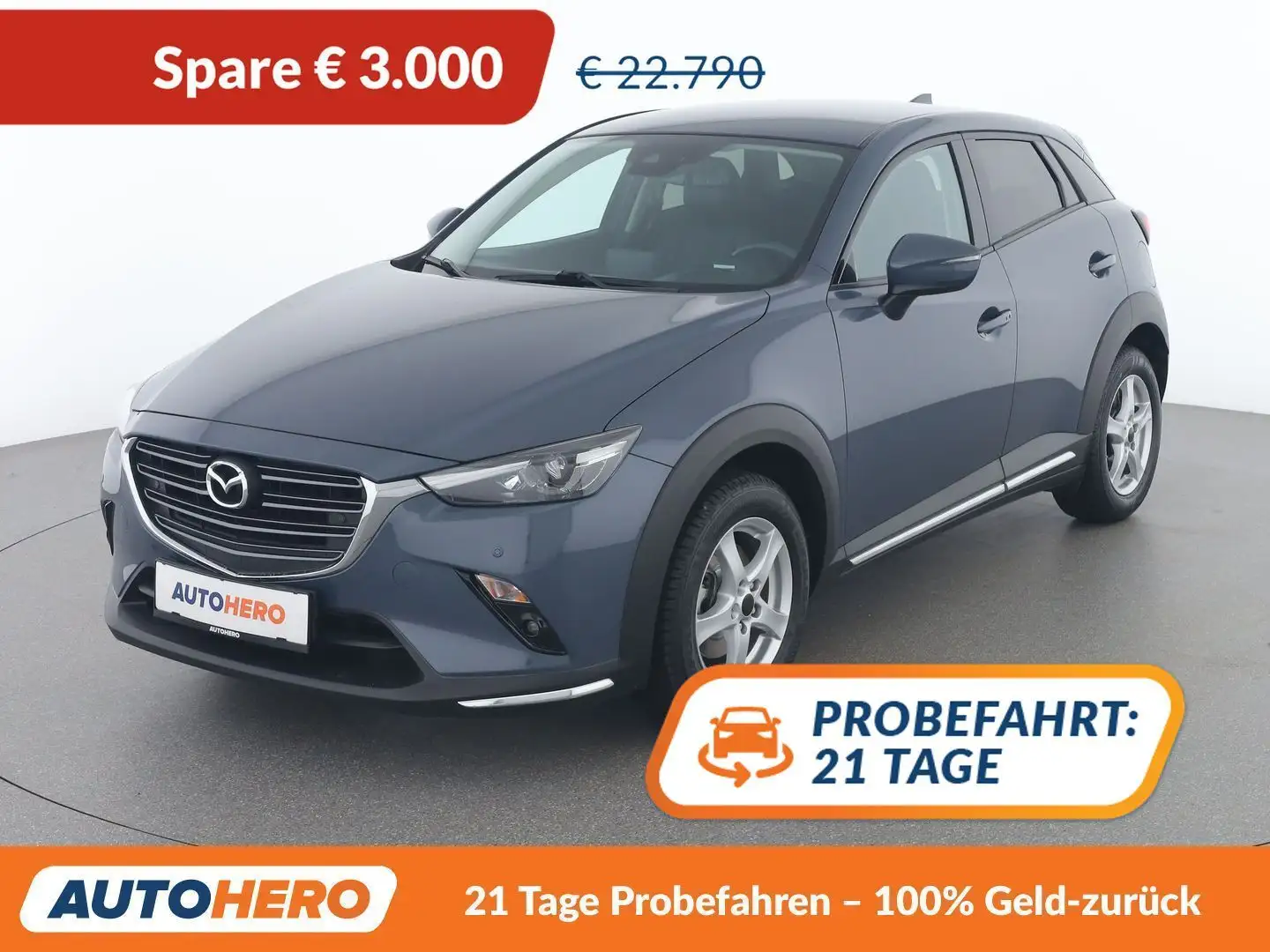 Mazda CX-3 2.0 Skyactiv-G Revolution Grau - 1