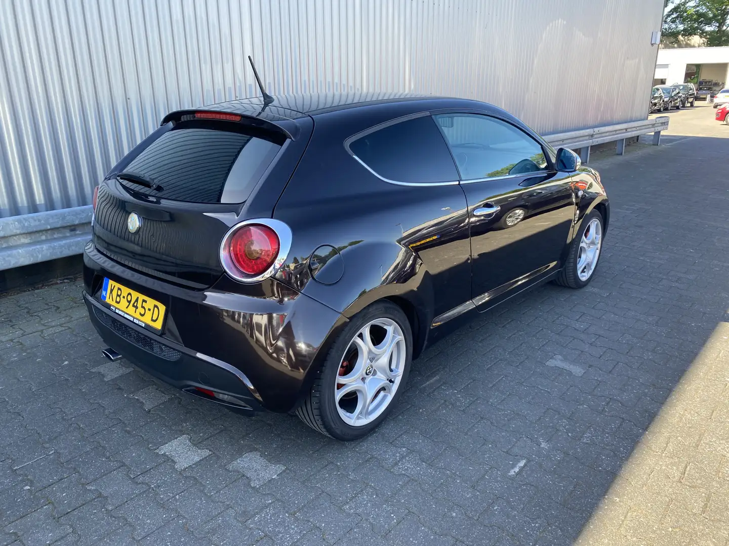 Alfa Romeo MiTo 1.4 T Progression Leer, Clima, CC, Bluetooth, LM, Zwart - 2