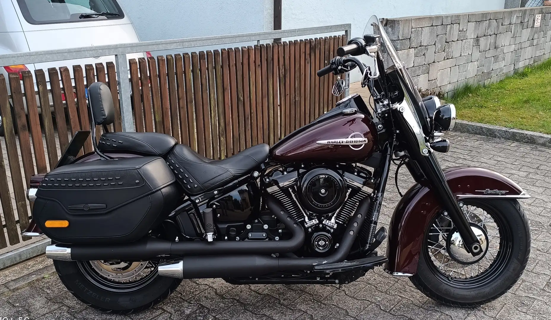 Harley-Davidson Heritage Softail Softail Heritage el. Penzl V2 ABS Tempomat 5HD M8 Lilla - 1