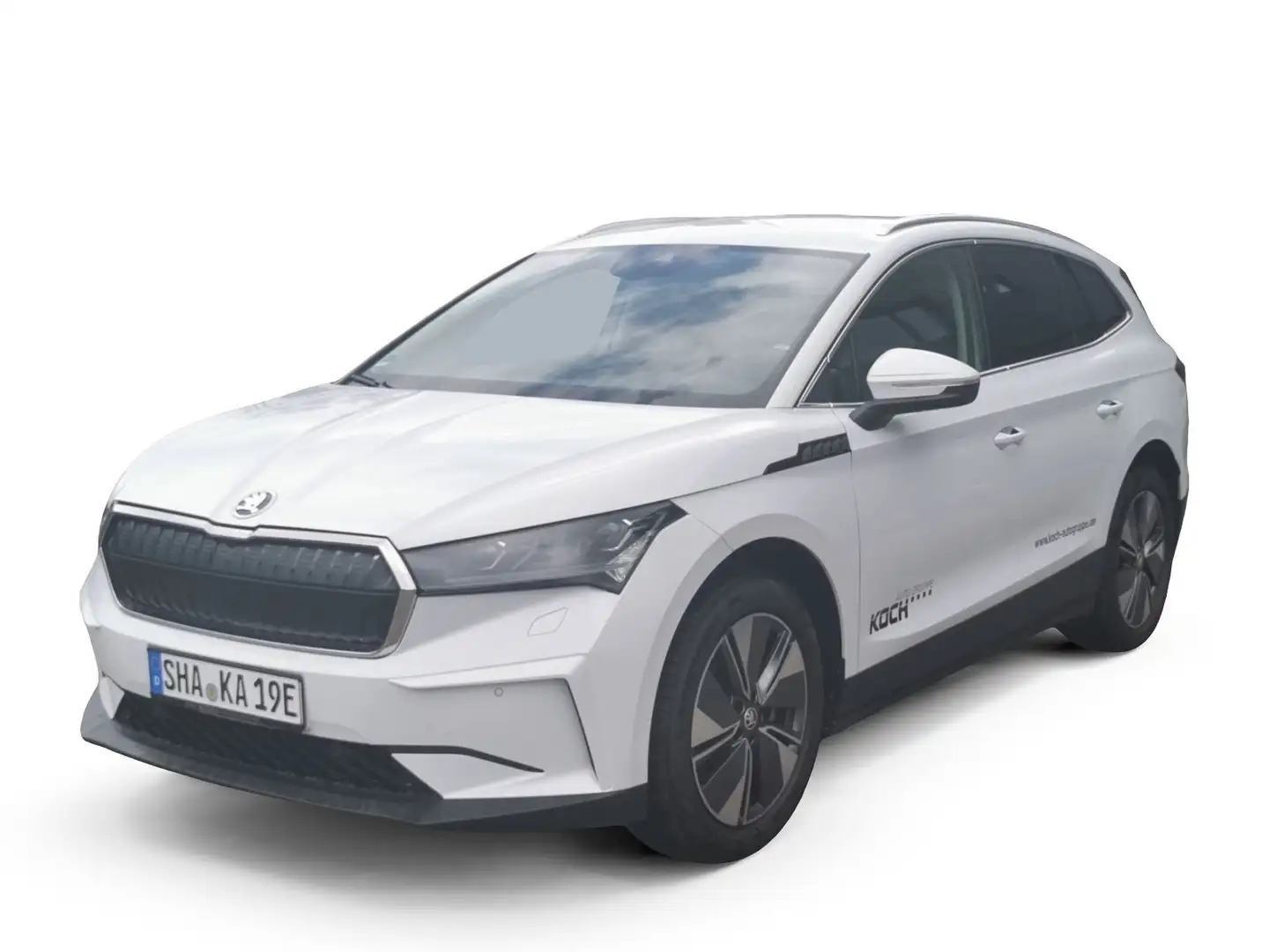 Skoda Enyaq 85*NAVI*MATRIX-LED*WÄRMEPUMPE*AHK*ACC*RFK* White - 2