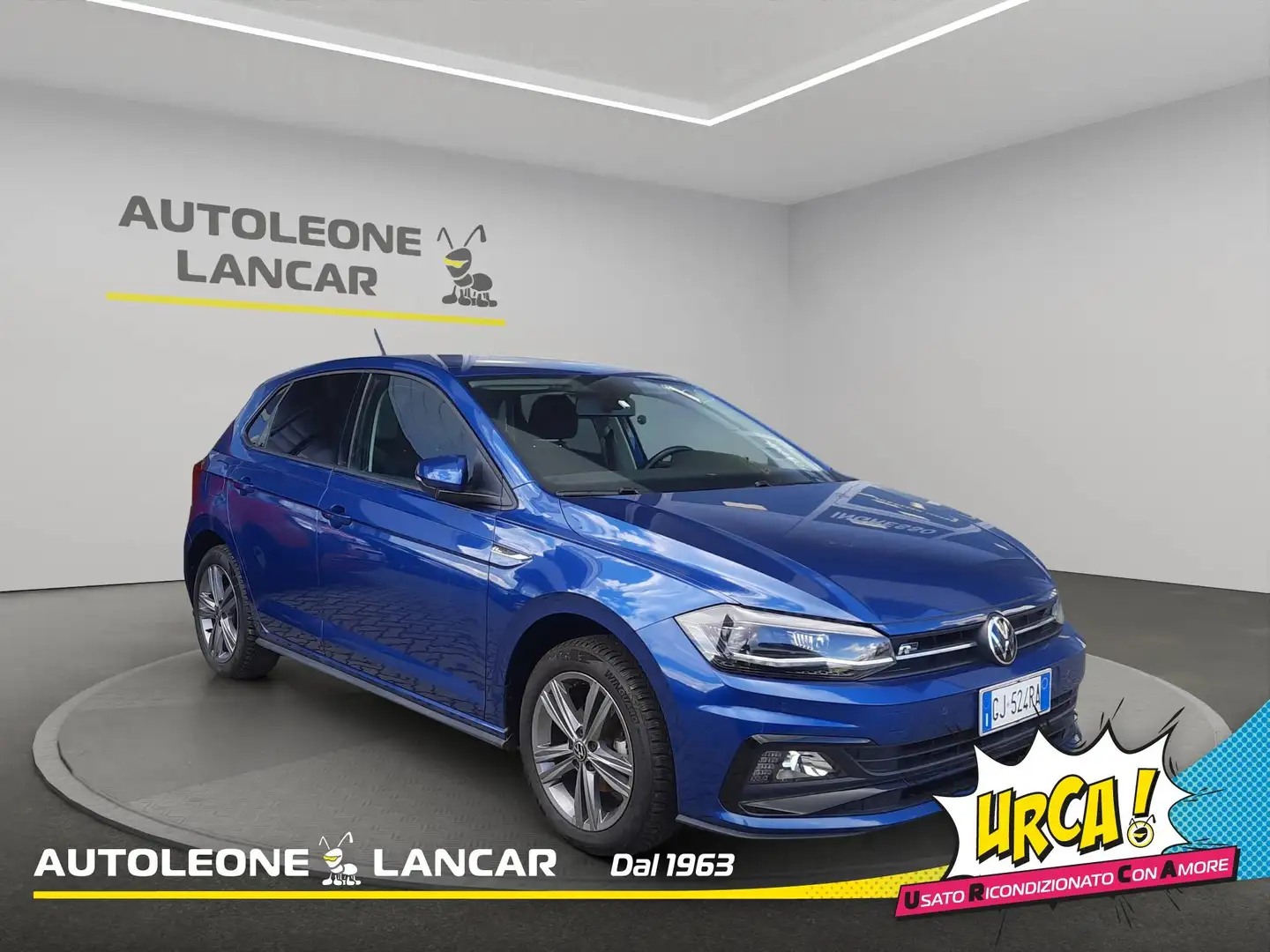 Volkswagen Polo 5p 1.0 TSI R-Line 95cv E6 Blu/Azzurro - 1