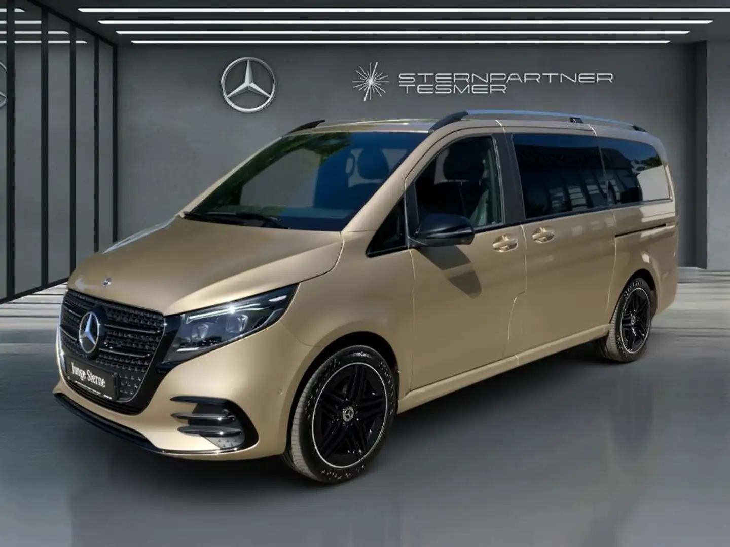 Mercedes-Benz V 300 d 4M AVANTGARDE Lang AMG Tisch+eSitze+StHz Oro - 2