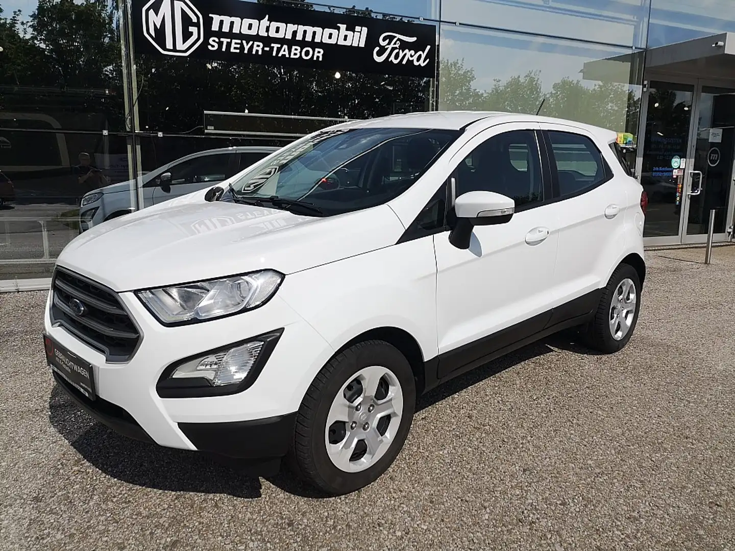 Ford EcoSport 1,0 EcoBoost Cool & Connect Weiß - 1