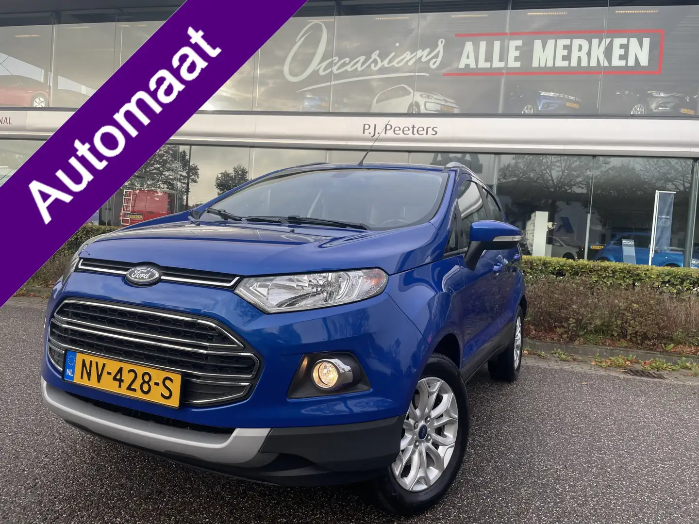 Ford EcoSport 1.5 Ti-VCT Titanium Achteruitrijcamera - Airco - P Blauw - 1