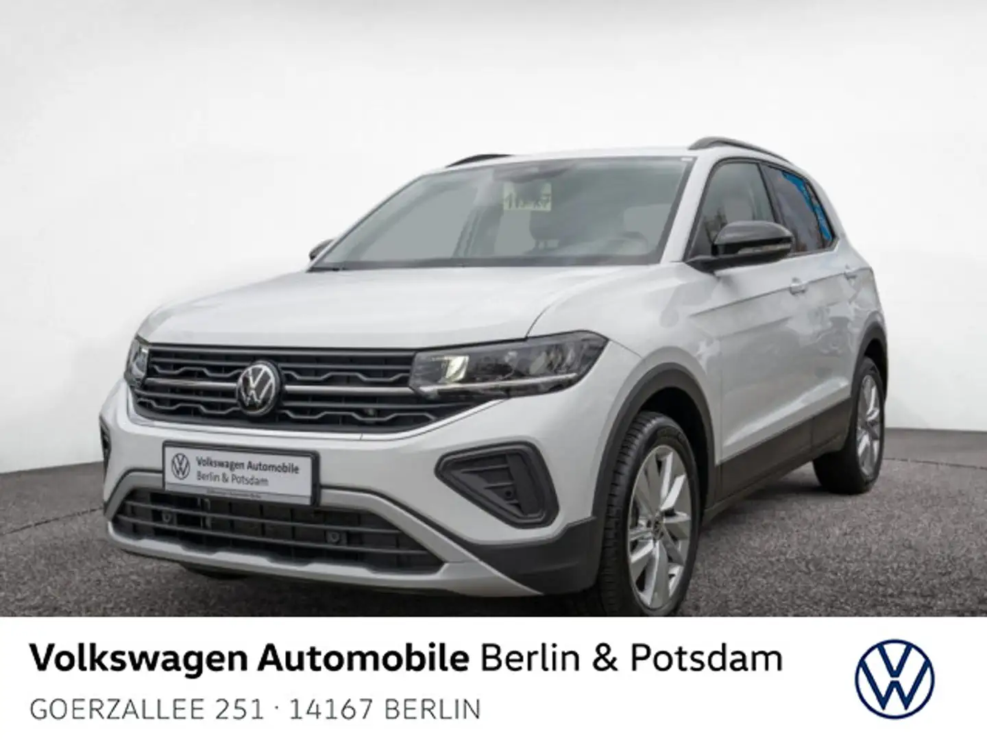 Volkswagen T-Cross 1.5 TSI DSG Goal LED PDC SHZ Telefon Weiß - 1