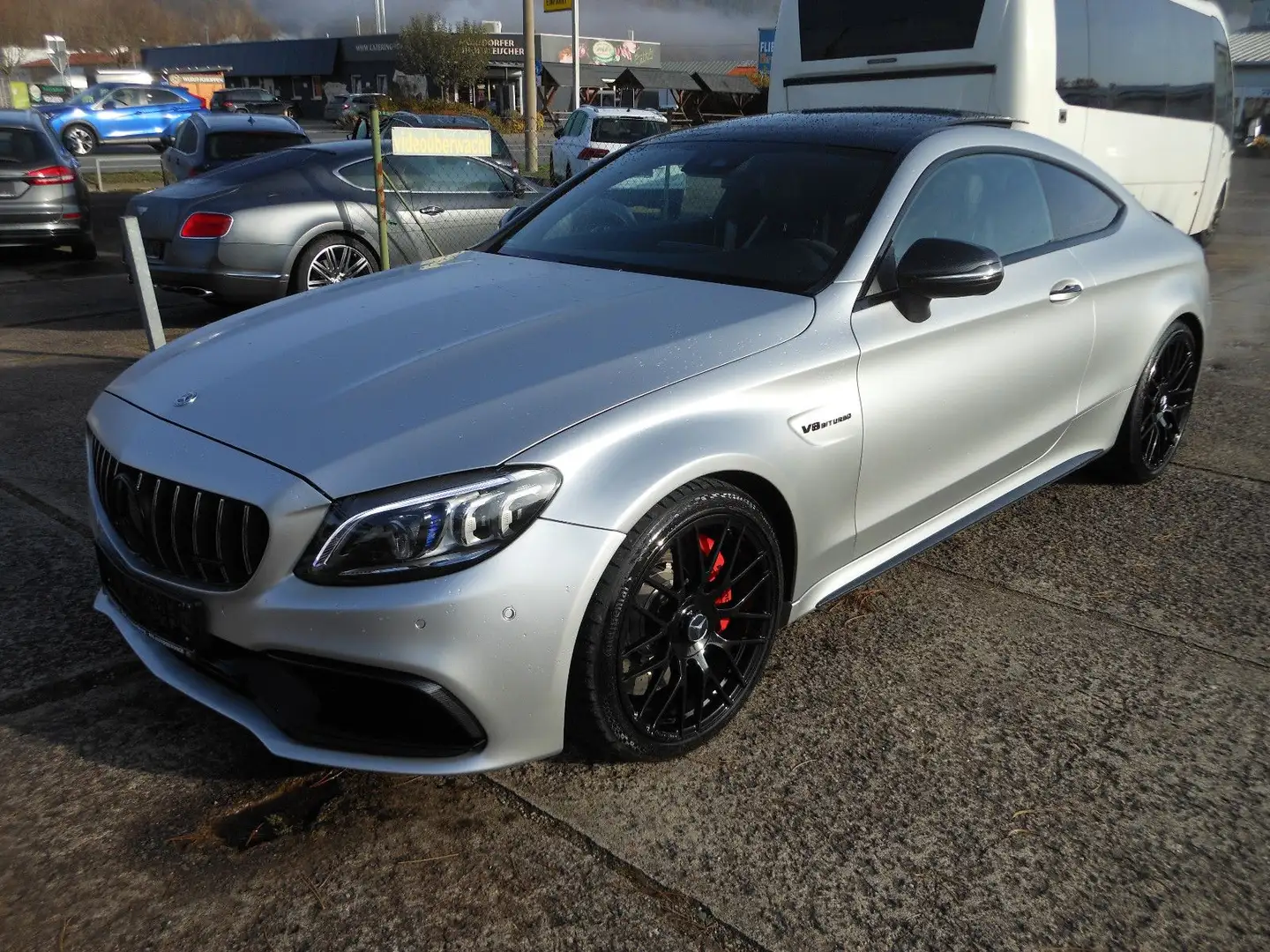 Mercedes-Benz C 63 AMG Silber - 1