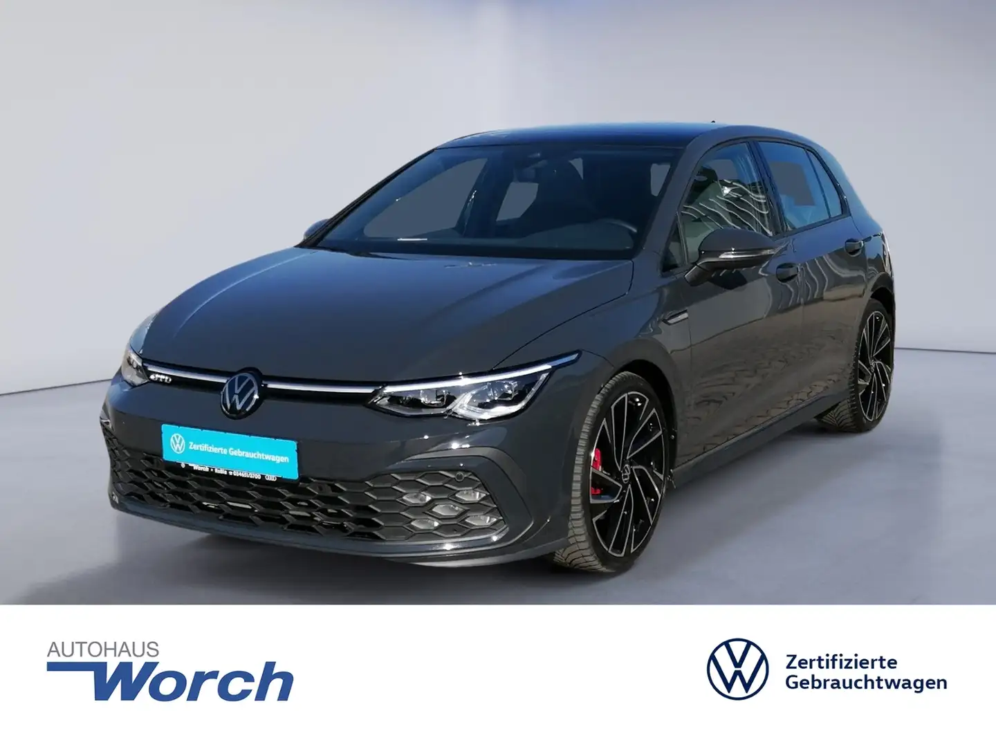 Volkswagen Golf VIII GTD DSG PANO+KAMERA+NAVI+LED Grau - 1