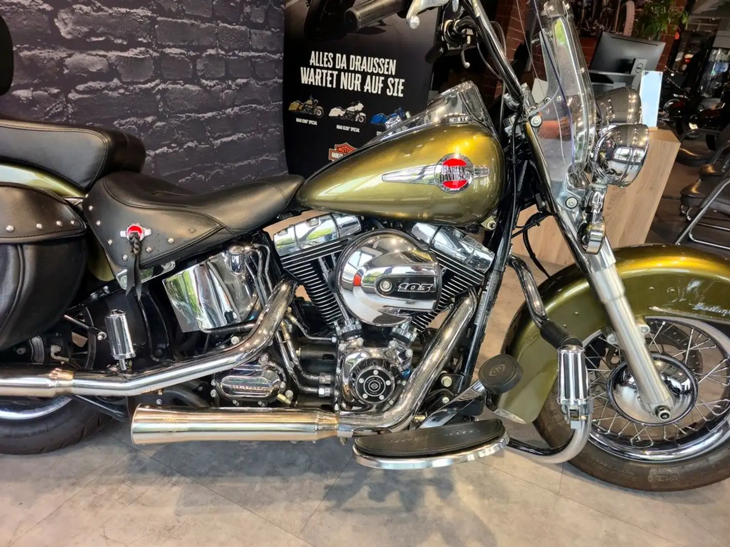 Harley-Davidson Heritage Classic Oro - 2