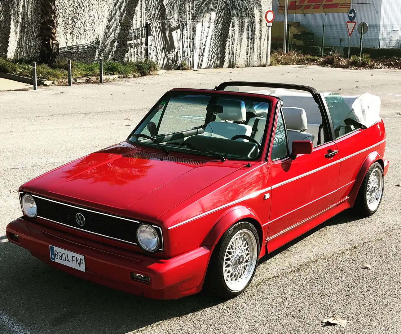 Volkswagen Golf Cabriolet 1.8 GLI/Quartet 16V Rojo - 2