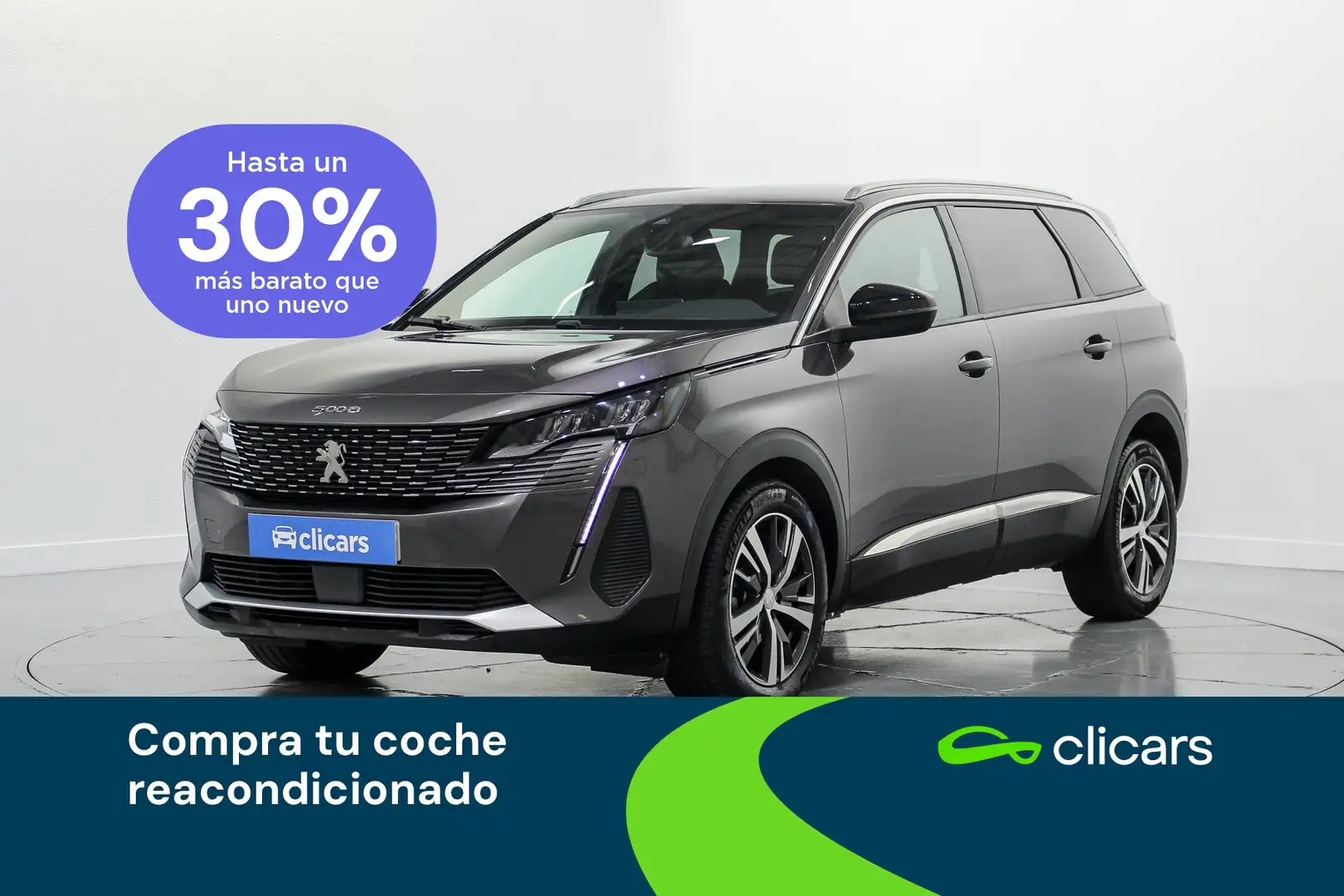 Peugeot 5008 1.2 PureTech S&S Allure Pack 130 Gris - 1