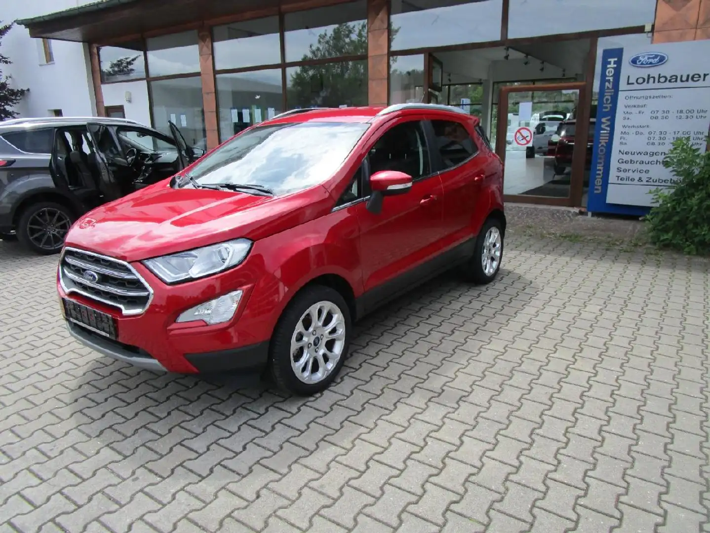 Ford EcoSport Titanium, Sitz-u. Lenkradheitzung, Rouge - 1