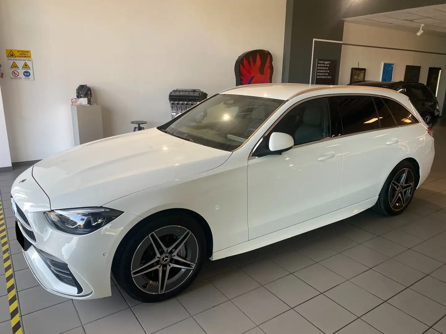 Mercedes-Benz C 220 d AMG Station Wagon - PRONTA CONSEGNA- Blanc - 2