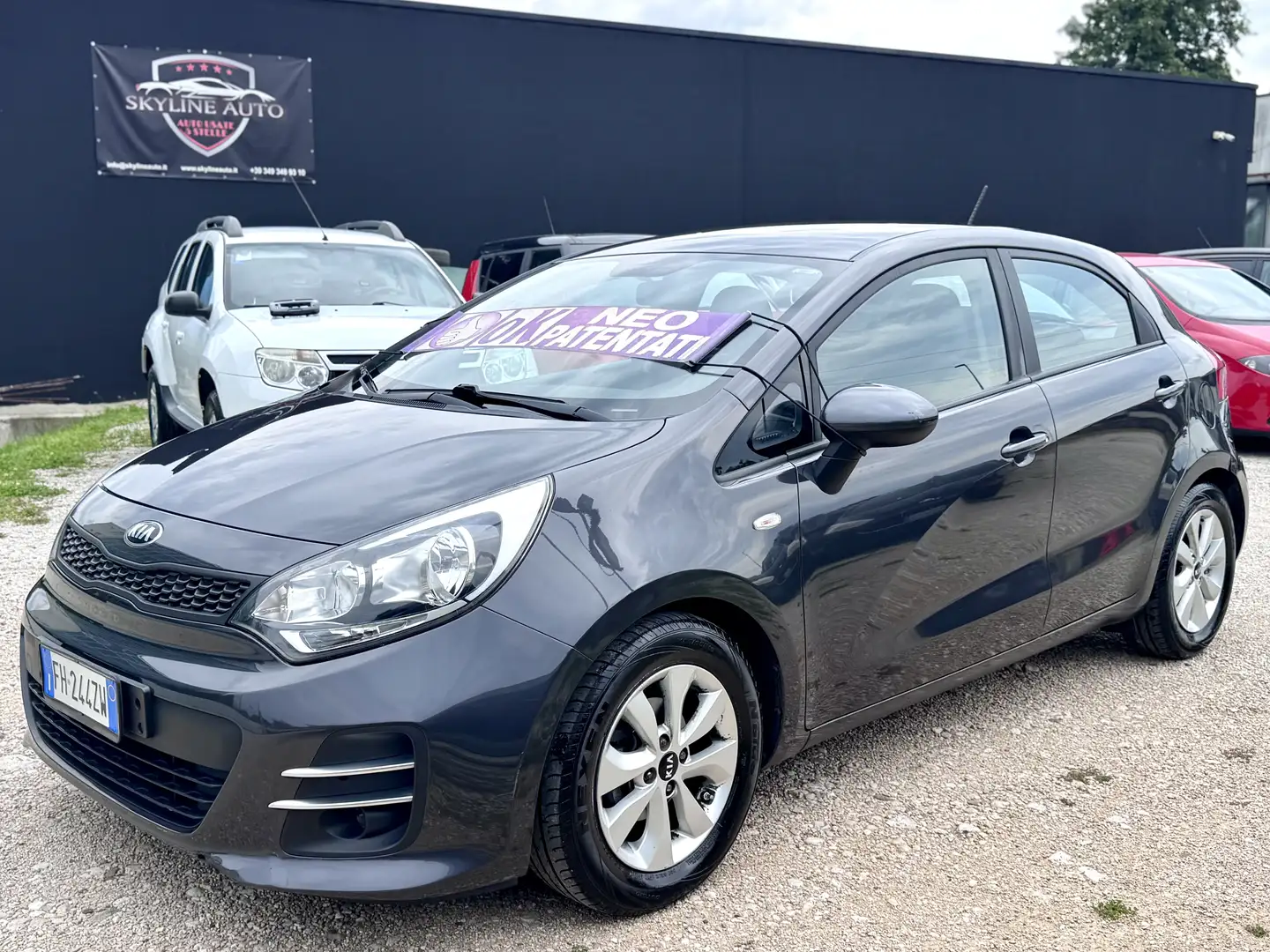 Kia Rio 5p 1.2 Benzina/ Gpl 83cv - Euro 6 Gris - 1