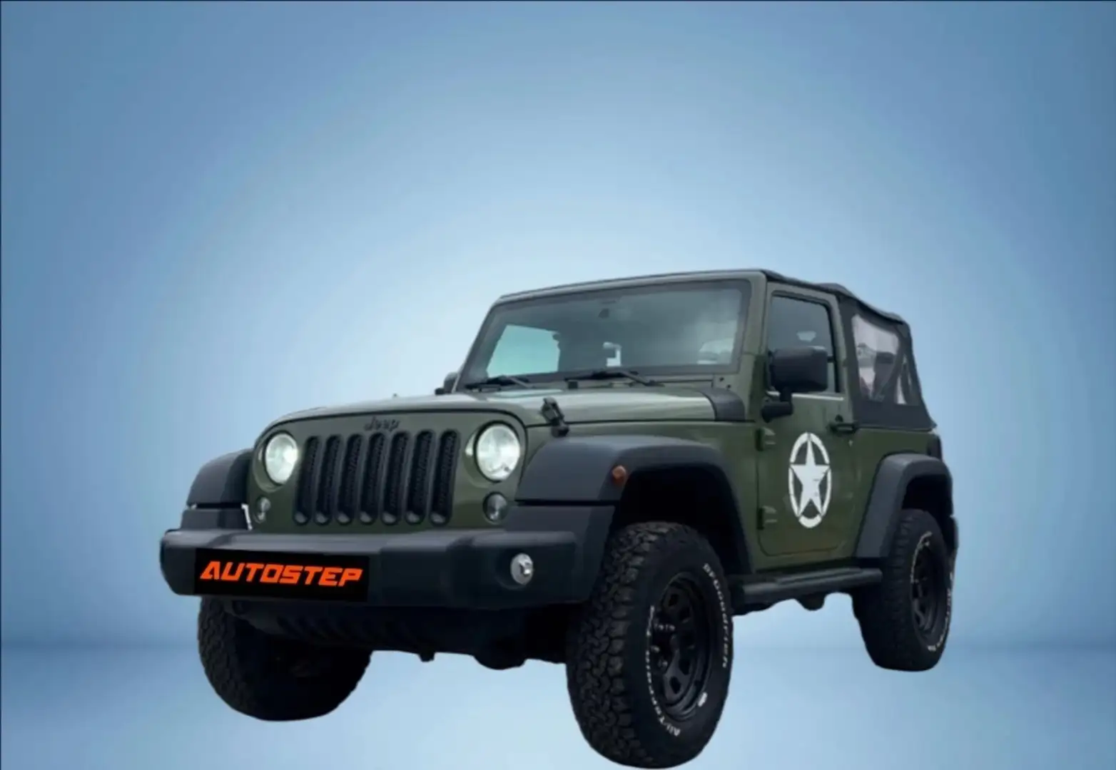 Jeep Wrangler 2.8 crd Sahara Vert - 1