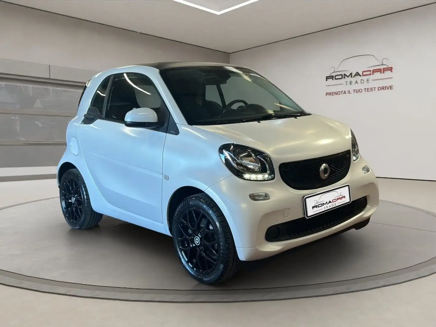 smart forTwo 90 0.9 Turbo twinamic Passion Bianco - 2