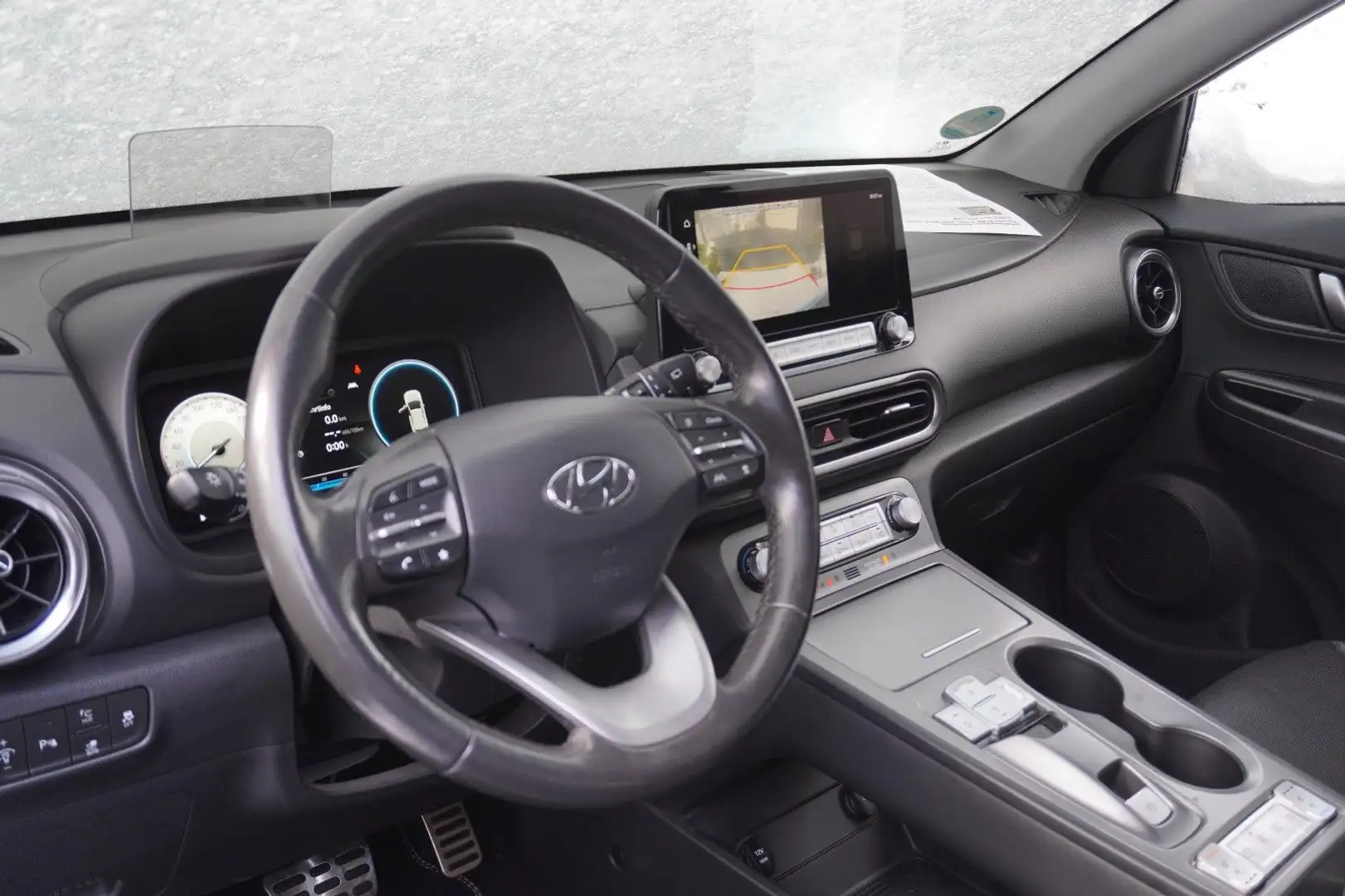 Hyundai KONA Prime W-pump Leder Belüft eSitze 4xSHZ Navi Bleu - 1