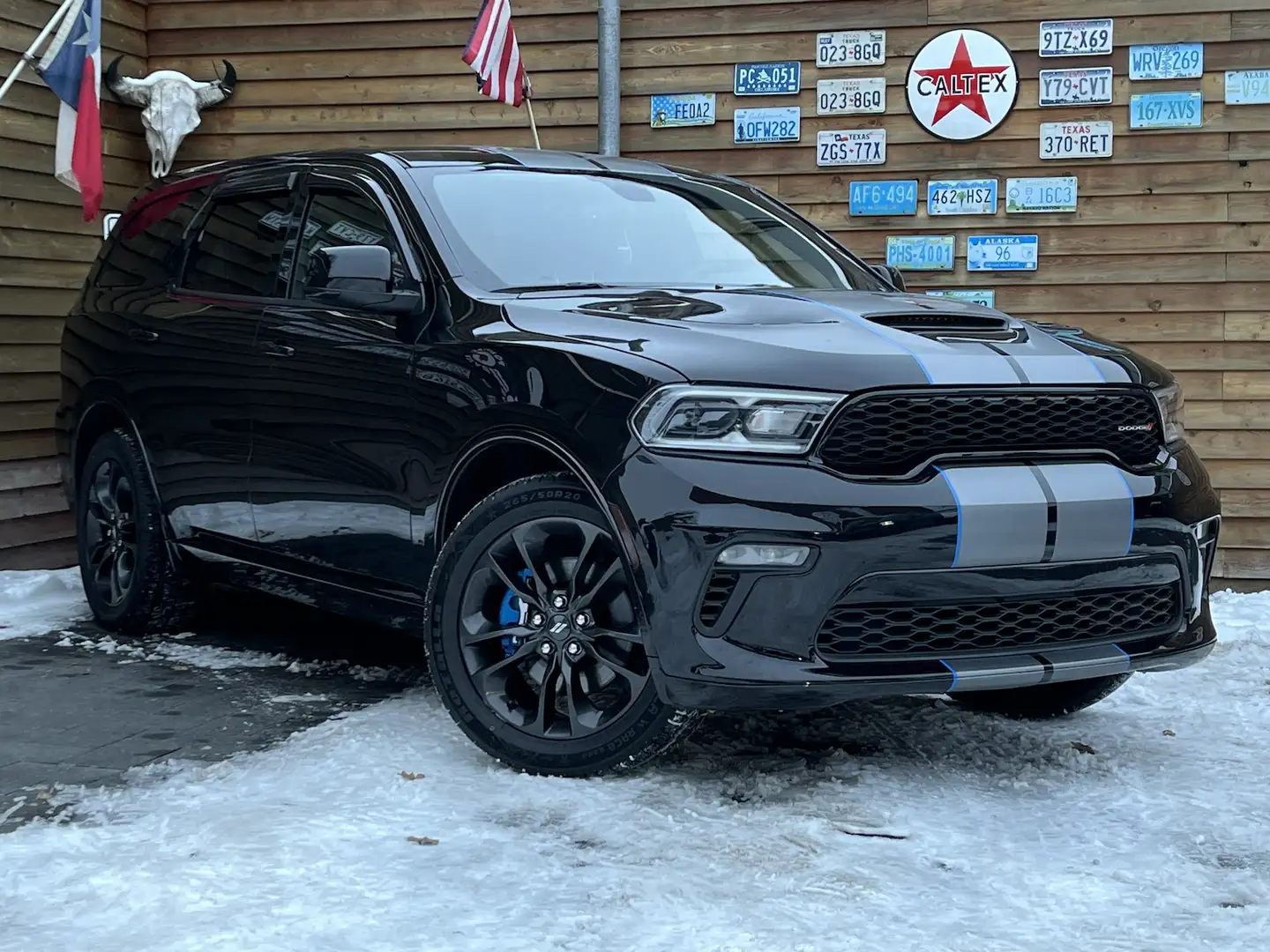 Dodge Durango 3,6L BLACKTOP RWD 7 S. LPG LED Negro - 2