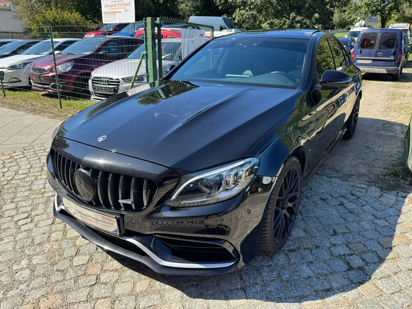 Mercedes-Benz C 63 AMG Burmester Panoramadach Noir - 1