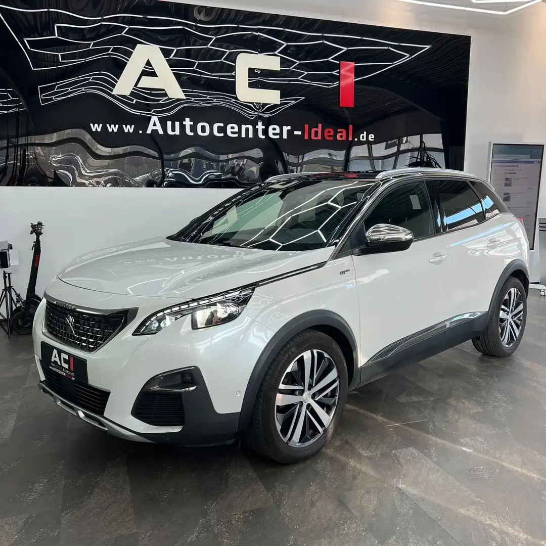 Peugeot 3008 GT,HU/AU Neu, Pano., 180°, ACC, LED, AHK Weiß - 1