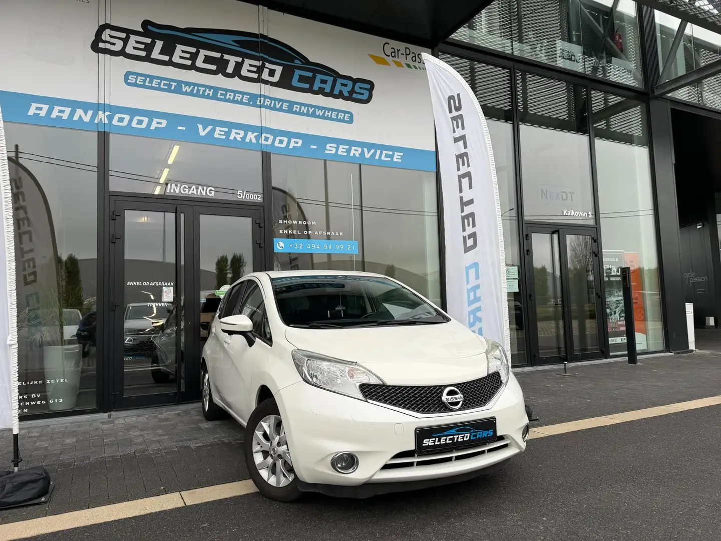 Nissan Note benzine White Edition Gekeurd VVK Blanc - 1